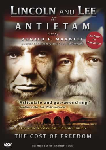 Lincoln and Lee at Antietam - The Cost of Freedom - DVD